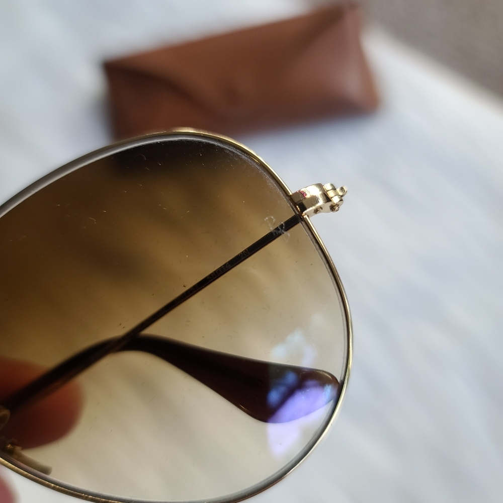 Ray-Ban Aviator Gold Brown Gradient - Picture 3 of 11